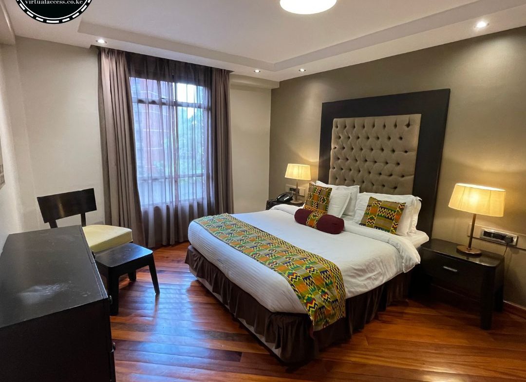 3 Bedroom Serviced Apartment. Located in the heart of CBD, Nairobi. House Tour & Virtual Tour Available. Price Starts From 28,000Kshs Virtual Access