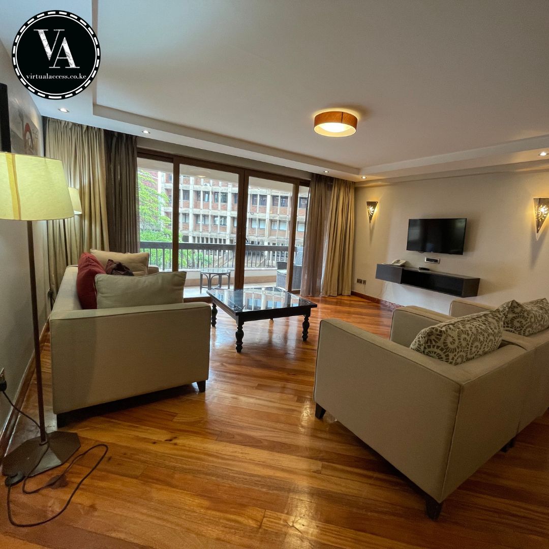 3 Bedroom Serviced Apartment. Located in the heart of CBD, Nairobi. House Tour & Virtual Tour Available. Price Starts From 28,000Kshs Virtual Access