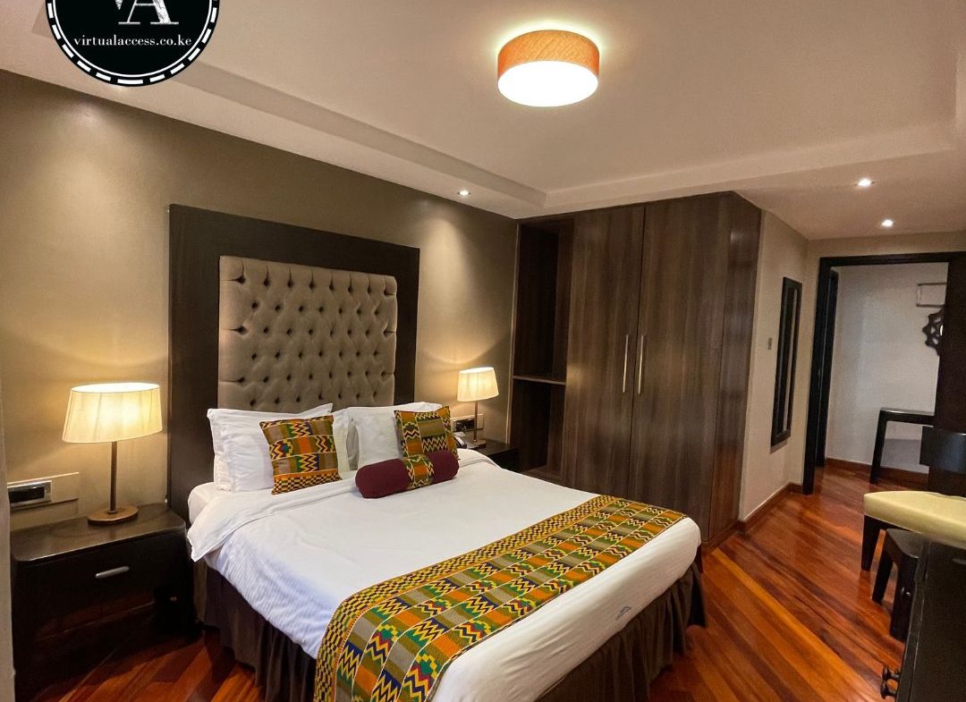 1 Bedroom Serviced Apartment. Located in the heart of CBD, Nairobi. House Tour & Virtual Tour Available. Price Starts From 14,400Kshs Virtual Access